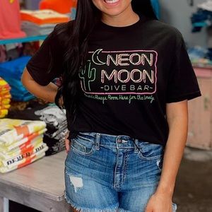 Neon Moon T Shirt